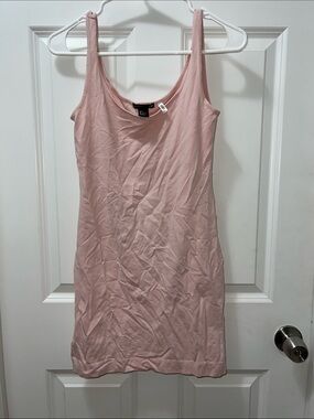 H&M Light Blush Pink Tank Slip Dress
